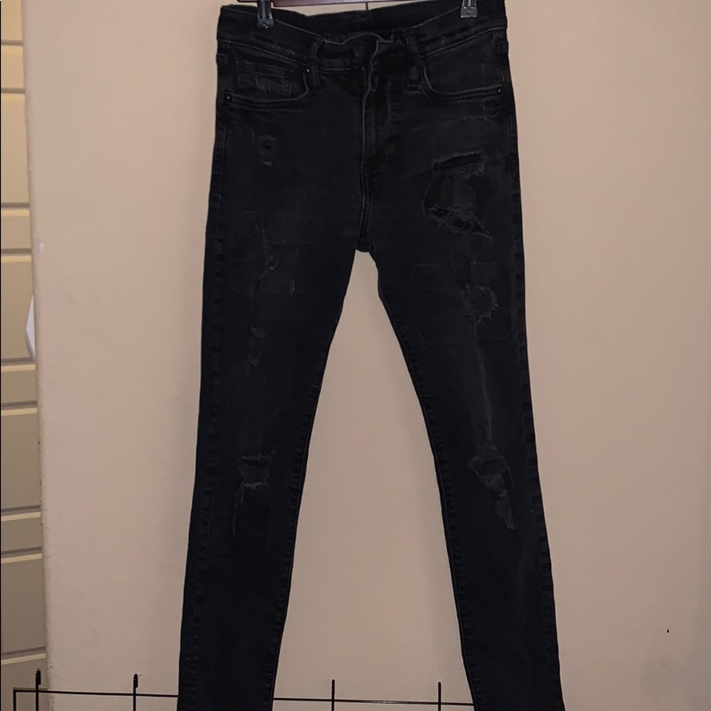 PACSUN ripped skinny jeans